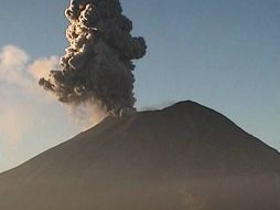 El volcán Popocatépetl ha registrado intensa actividad recientemente. EFE /