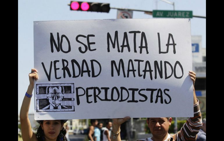 Reporteros Sin Fronteras registró tres casos de periodistas asesinados en México en 2014. EFE / ARCHIVO