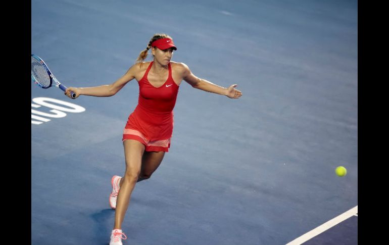 Sharapova es primera cabeza de serie del certamen. EFE / J. Méndez