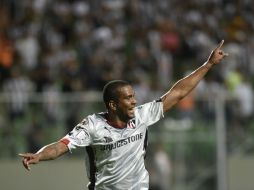 Christian Suárez resolvió el duelo en Belo Horizonte en un contragolpe al minuto 86. AFP / D. Magno