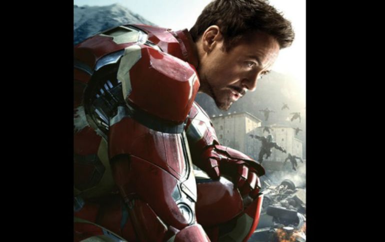 'Has sido bueno, así que aquí está un nuevo cartel de Iron Man', escribió el actor. TWITTER / @RobertDowneyJr