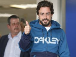 Alonso abandonó el hospital luego del aparatoso choque del pasado domingo. EFE / ARCHIVO