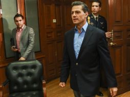 ENCUENTRO. El Presidente de México, Enrique Peña Nieto, sostuvo una entrevista exclusiva con esta casa editorial. EL INFORMADOR / A. García