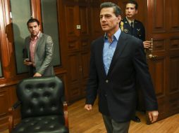 El Presidente Peña Nieto se encuentra en gira de trabajo en Jalisco. EL INFORMADOR / A. García