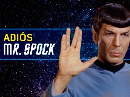 Leonard Nimoy interpretó al personaje en la serie original 'Star Trek' creada por Gene Roddenberry. ESPECIAL /