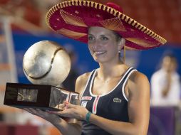 Bacsinszky, número 37 de la WTA, se impone a Garcia en una hora con seis minutos. MEXSPORT / O. Martínez