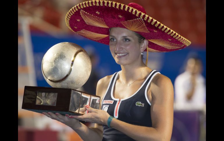 Bacsinszky, número 37 de la WTA, se impone a Garcia en una hora con seis minutos. MEXSPORT / O. Martínez