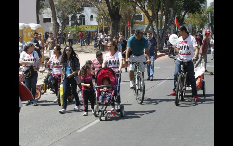 Los tapatíos pudieron disfrutar de clases de activación física. EL INFORMADOR / A. Camacho