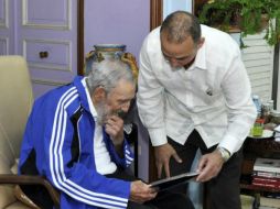 Fidel estuvo en casa de Revuelta y desde ahí mantuvieron una relación. EFE / Estudios Revolución