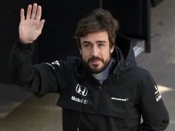 Alonso lamentó no poder debutar con su equipo, pero está listo para regresar en Kuala Lumpur. AFP / ARCHIVO