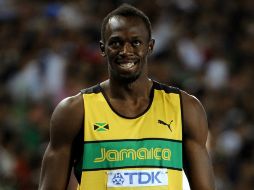 Bolt se siente en mejor condición que el año pasado, que se lesionó. AFP / ARCHIVO