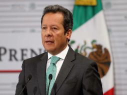 El vocero del Gobierno de México, Eduardo Sánchez, señala que continuarán a la vanguardia en la protección de los derechos humanos. NTX / ESPECIAL