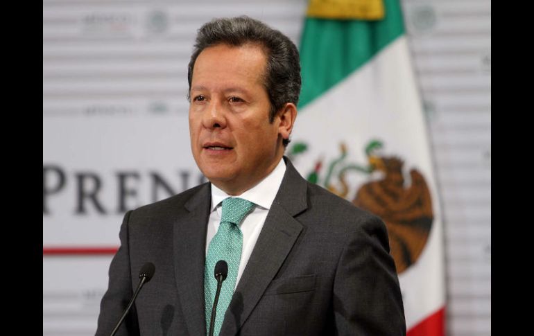 El vocero del Gobierno de México, Eduardo Sánchez, señala que continuarán a la vanguardia en la protección de los derechos humanos. NTX / ESPECIAL