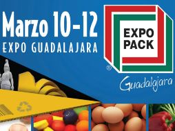 La exposición se llevará a cabo del 10 al 12 de marzo. FACEBOOK / EXPO PACK Guadalajara