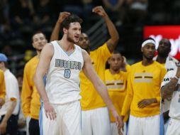 Danilo Gallinari lució en el juego al concretar 26 puntos. AP / D. Zalubowski