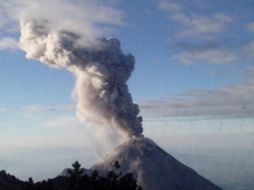 El Volcán de Colima mantiene su actividad. TWITTER / @PCJalisco