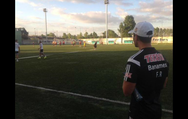 El equipo de Tigres se prepara para enfrentar a River Plate este jueves. TWITTER / @TigresOficial