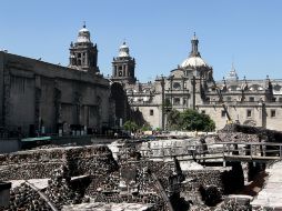 El lugar del descubrimiento se ubica aproximadamente a veinte metros del Templo Mayor, en la zona peatonal de la calle de Argentina. EL INFORMADOR / ARCHIVO