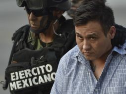 Treviño Morales fue detenido cuando llegaba a su domicilio en el municipio de Garza García en Nuevo León y no opuso resistencia. AFP / O. Torres