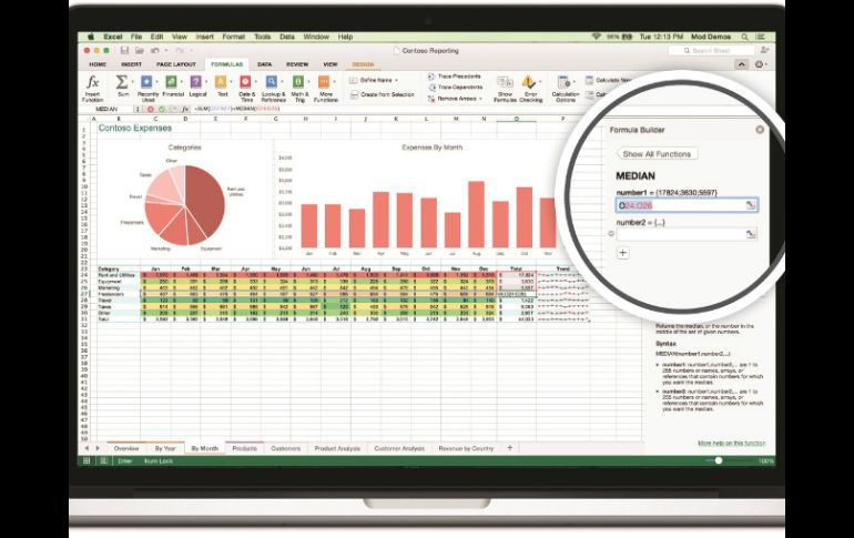 De esta forma luce el editor de hojas de cálculo Excel. ESPECIAL / blogs.office.com