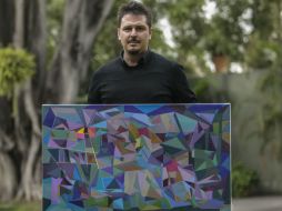 El artista dice que durante 20 años le ha fascinado trabajar con la geometría y los enigmas. EL INFORMADOR / F. Atilano