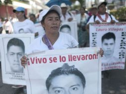 El alto comisionado de la ONU para los Derechos Humanos dijo que la desaparición de 43 está lejos de ser un caso aislado. AFP / P. Pardo