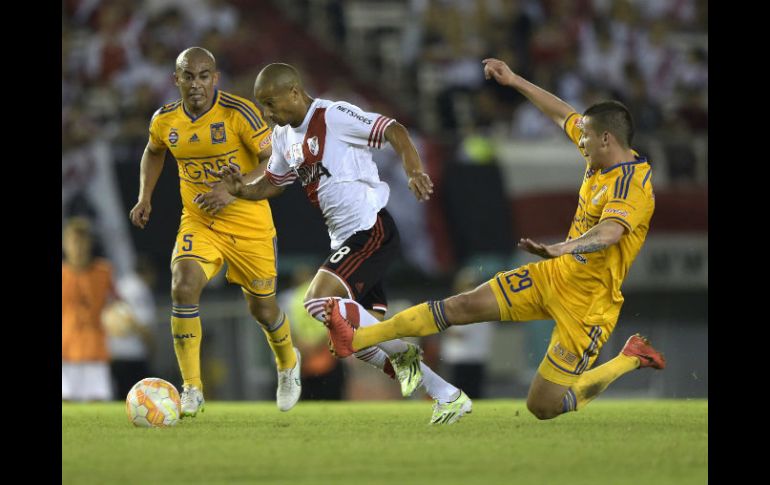 Con este resultado, Tigres suma 4 puntos en el Grupo 6 del torneo. AFP / J. Mabromata