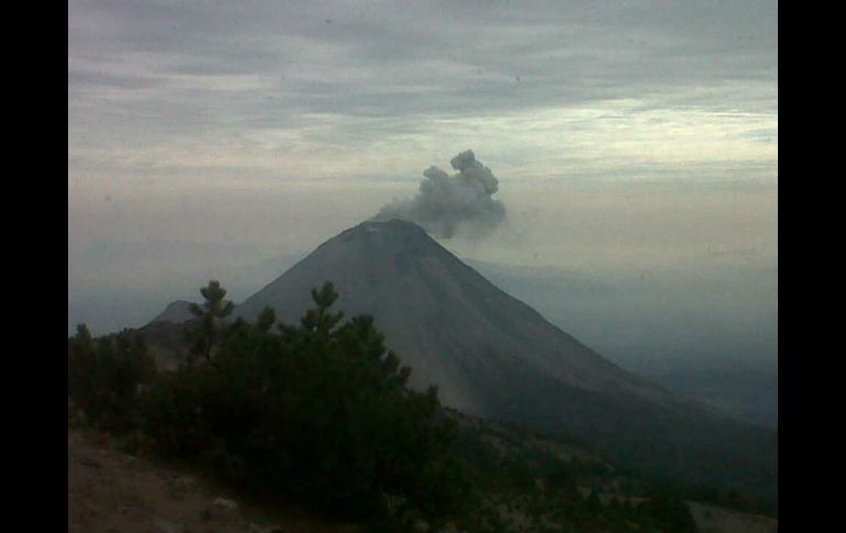 Indican que durante el sobrevuelo, observaron el proceso de destrucción del domo en un periodo de 52 días a partir del 10 de enero. TWITTER / @PCJalisco