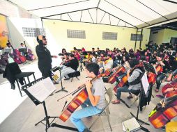 La Orquesta Infantil-Juvenil de Lomas del Paraíso es un ejemplo que demuestra lo que una comunidad organizada puede lograr. EL INFORMADOR / J. Mendoza