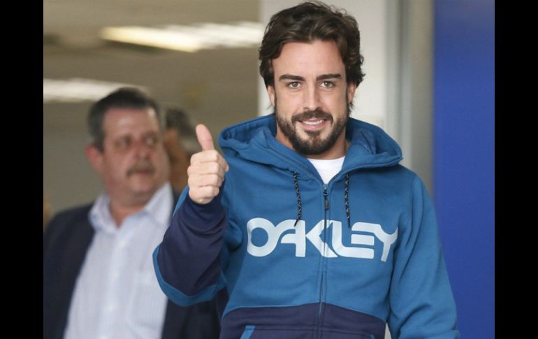 Alonso ya tiene la vista puesta en la segunda fecha. EFE / ARCHIVO