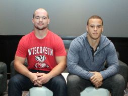 Chris Borland y  Shayne Skov, ambos apoyadores de los 49ers, están de visita en Guadalajara. EL INFORMADOR / A. Hinojosa