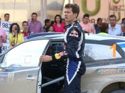 Ogier abrió la jornada con una ventaja en la general de 13.5 segundos sobre Latvala. EFE / U. Ruiz