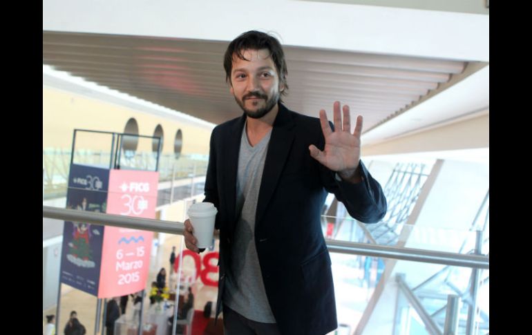 Diego Luna reconoce que la dirección le ha permitido descubrir nuevas sensaciones en el cine. EL INFORMADOR / E. Barrera