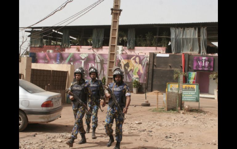 El atentado que sufrieron las fuerzas de paz dejó un saldo de dos niños y un casco azul muertos. AP / H. Traore