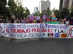 Varias de las manifestaciones fueron encabezadas por las madres de los normalistas desaparecidos. SUN / J. Cabrera