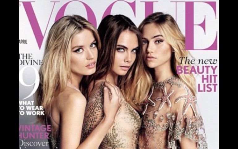 Las famosas modelos protagonizan el número de abril de la revista. INSTAGRAM / @caradelevingne