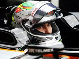 'Checo' sabe que no debe cometer errores si quiere sumar. TWITTER / @ForceIndiaF1