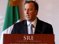 Meade afirma que hay convicción plena en erradicar este fenómeno. NTX / ARCHIVO