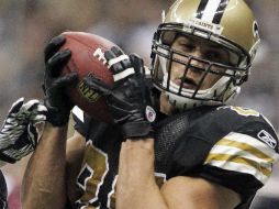 Jimmy Graham acumuló 99 atrapadas para mil 310 yardas de avance y 11 touchdowns con Nueva Orleans. AP / ARCHIVO