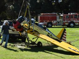 Luego del despegue Ford alertó de un fallo y pidió el regreso inmediato al aeropuerto. AFP / ARCHIVO