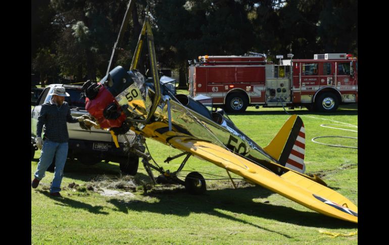 Luego del despegue Ford alertó de un fallo y pidió el regreso inmediato al aeropuerto. AFP / ARCHIVO