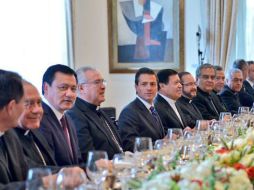 La Conferencia del Episcopado Mexicano expresaron a su vez su reconocimiento al Presidente por las reformas estructurales. TWITTER / @PresidenciaMX