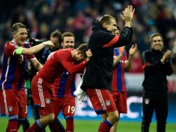 El equipo alemán, con todo a favor, sentenció los sucesivos siete goles. AFP /  O. ANDERSEN