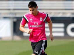 James ha sido una baja sensible para el juego madridista. TWITTER / @RealMadrid