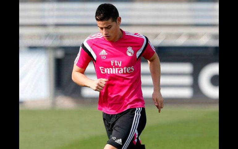 James ha sido una baja sensible para el juego madridista. TWITTER / @RealMadrid