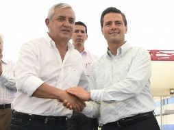 Otto Pérez sostendrá un encuentro con el Presidente Enrique Peña Nieto el 13 de marzo. EFE / ARCHIVO