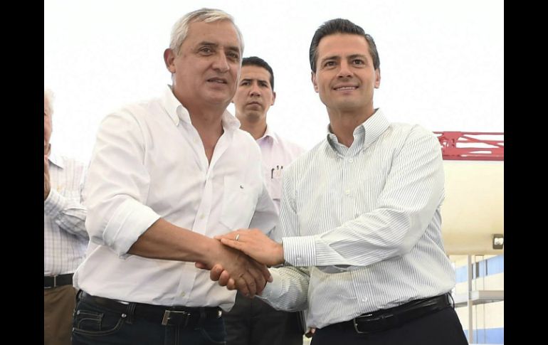 Otto Pérez sostendrá un encuentro con el Presidente Enrique Peña Nieto el 13 de marzo. EFE / ARCHIVO