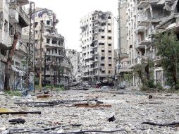 El 6 de febrero de 2014 la ONU anuncia un acuerdo para evacuar a los civiles del casco viejo de la ciudad de Homs. AFP / ARCHIVO