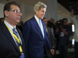 Para Kerry, los iraníes deben garantizar limitaciones de su programa nuclear. AP / B. Snyder