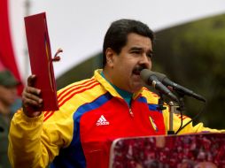 Maduro agradeció el apoyo e indicó que el despliegue militar que su gobierno ordenó se extenderá hasta el 28 de marzo. AP / F. Llano